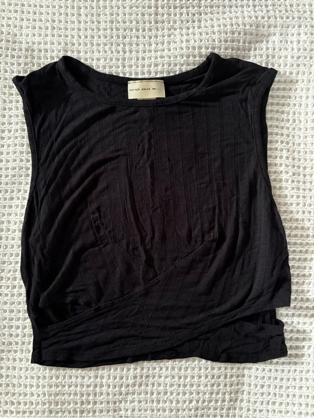 Black Crop Top